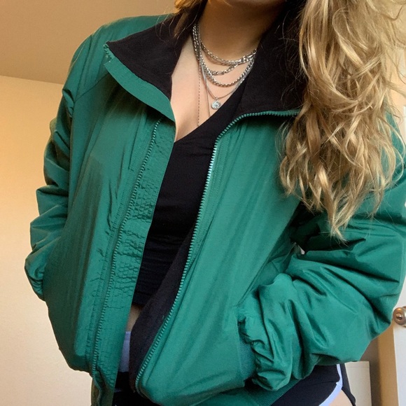 Brand New Forest Green jacket perfect for fall - Picture 3 of 4